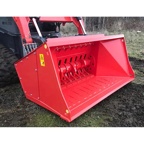 rock crusher for skid steer|skid steer rock grinder attachment.